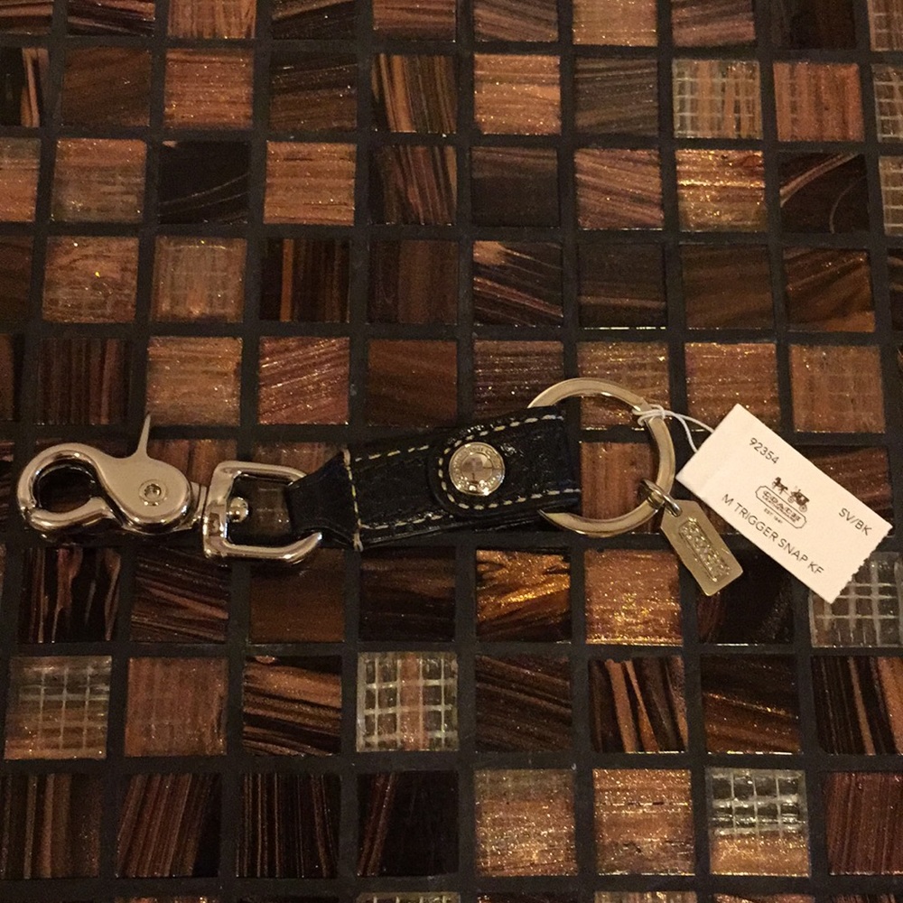 Coach M Trigger Snap Keyfob